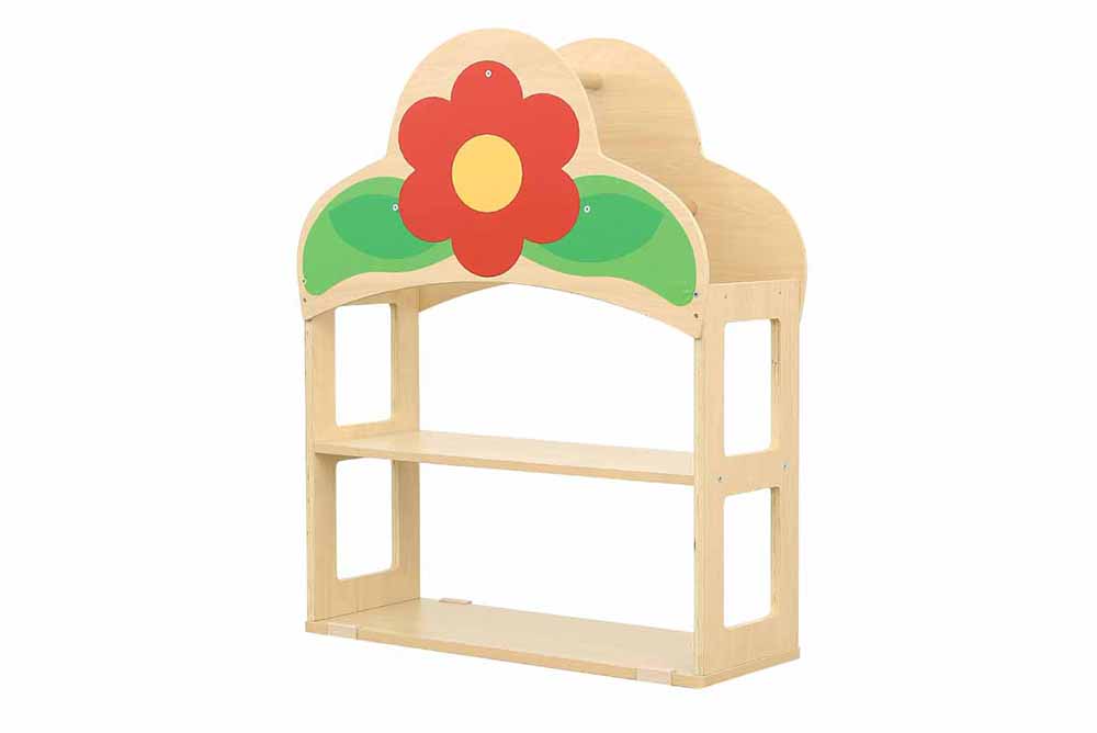 花園系統上棚櫃花朵