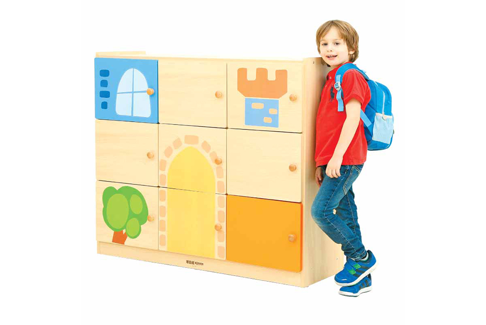 城堡9格工作櫃
