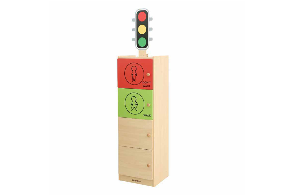 交通立式4格工作櫃