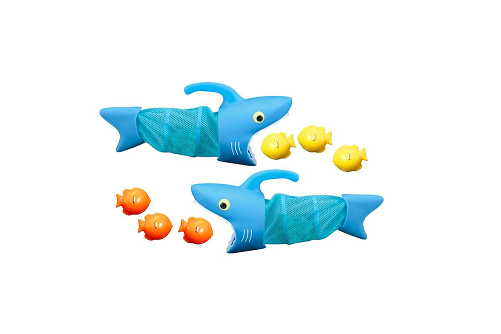 鯊魚抓魚網