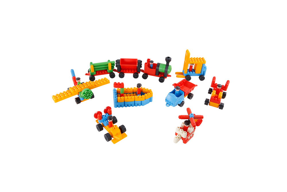 Poly-M 交通工具195pcs