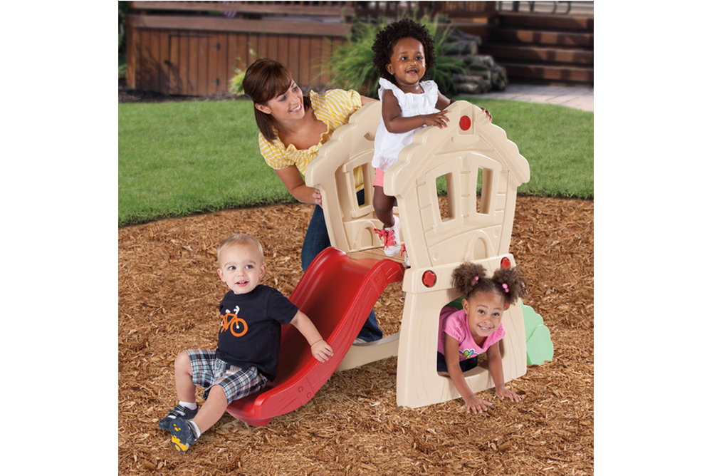 little tikes 迷你樹屋滑梯