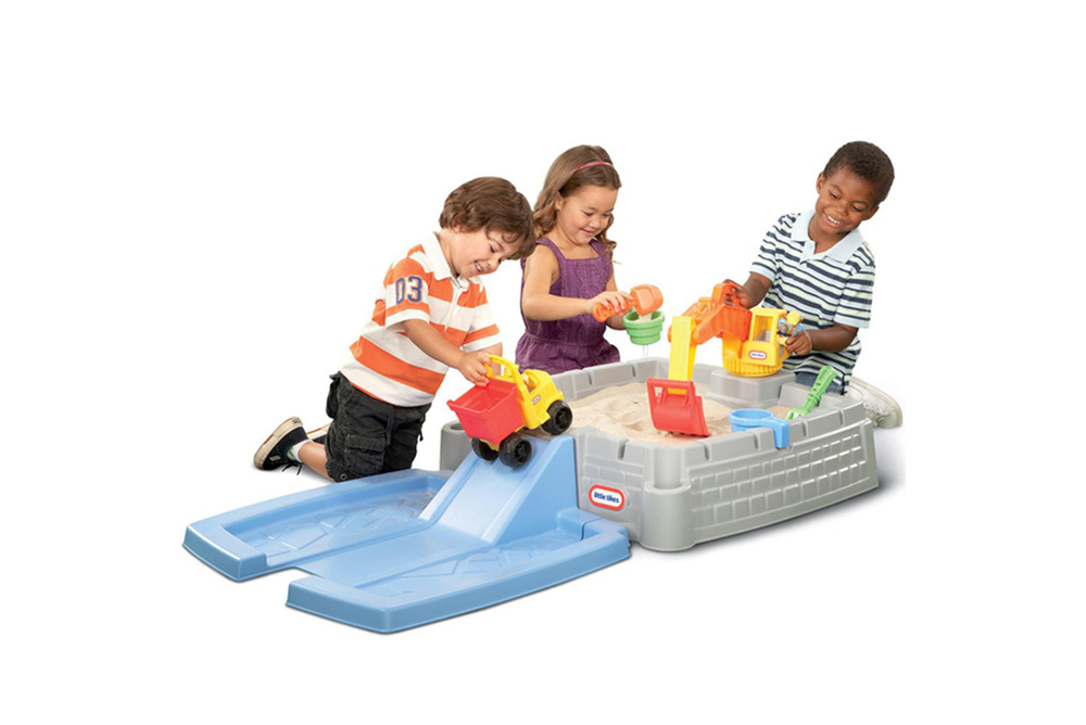 little tikes 挖土機沙箱