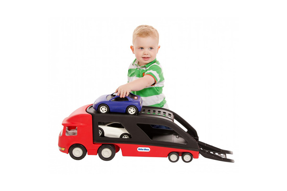 little tikes 運輸卡車-火焰紅