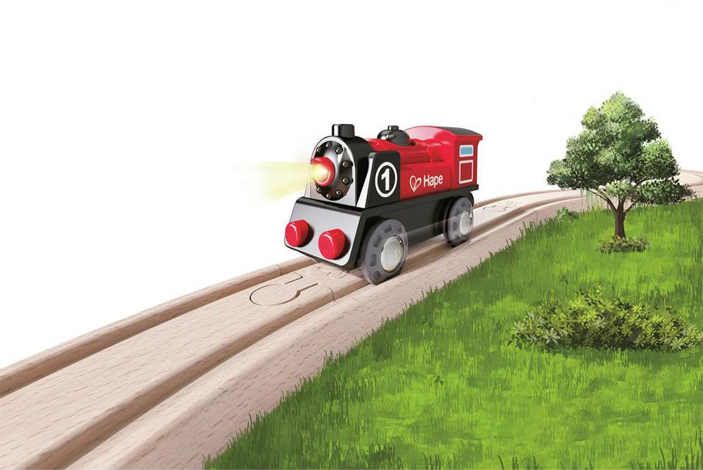 德國 Hape 電動復古小火車 (電動小火車)