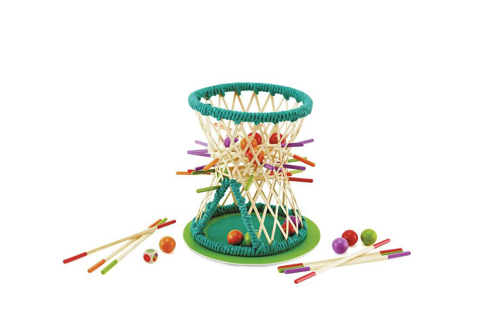 德國 Hape 竹簍益智遊戲