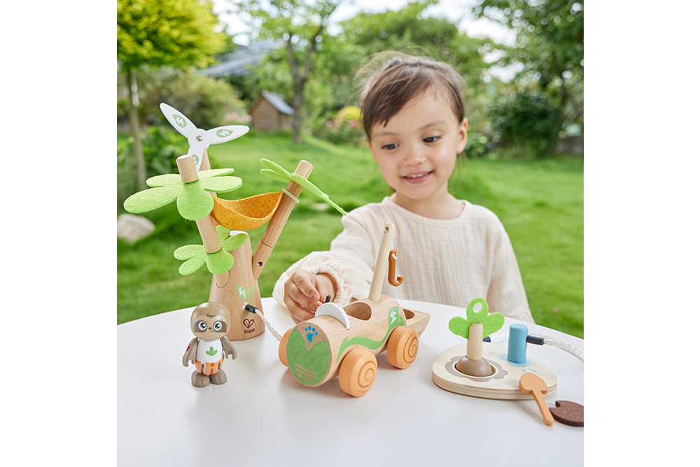 Hape 環保植樹電車組合