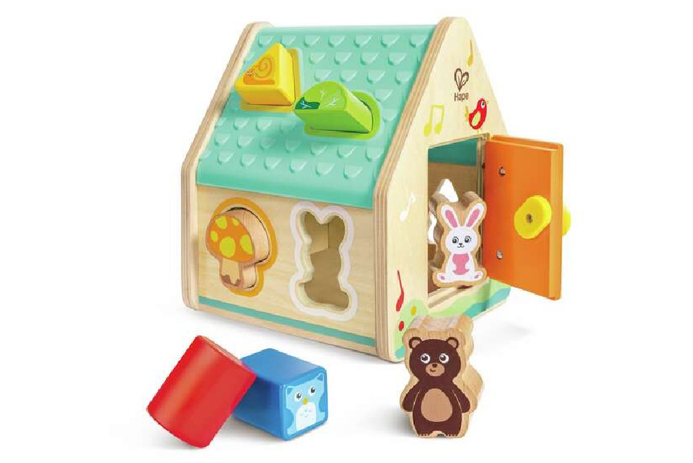 德國 Hape 動物形狀分類屋