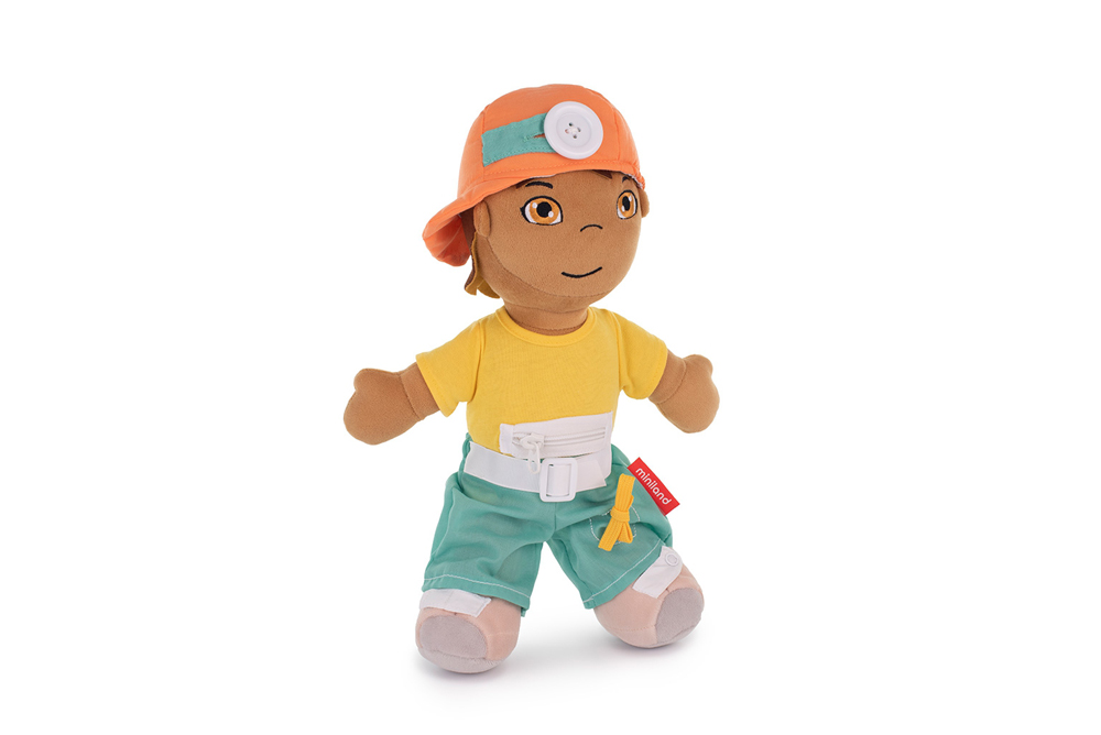 miniland 生活自理娃娃-男
