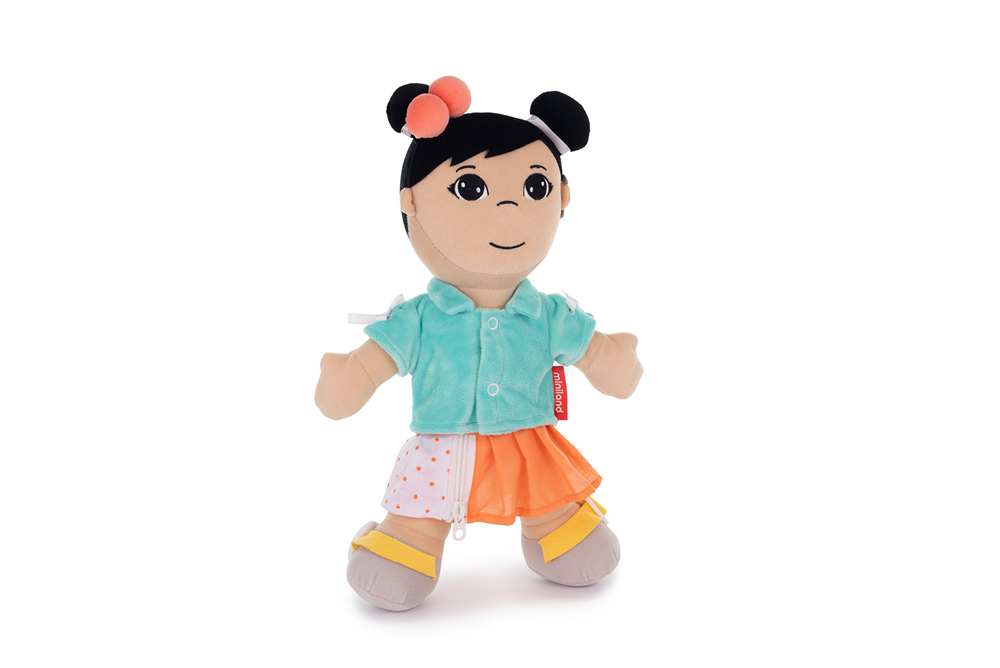miniland 生活自理娃娃-女