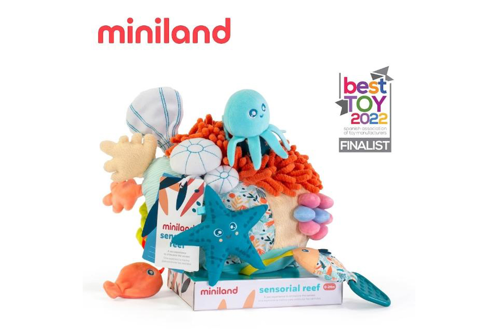 miniland 海底世界感官觸覺球(可水洗)