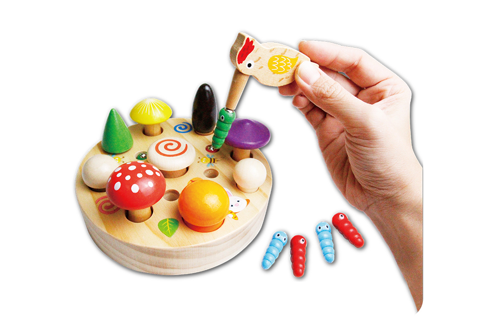 採蘑菇及捉蟲遊戲 (21pcs/盒)