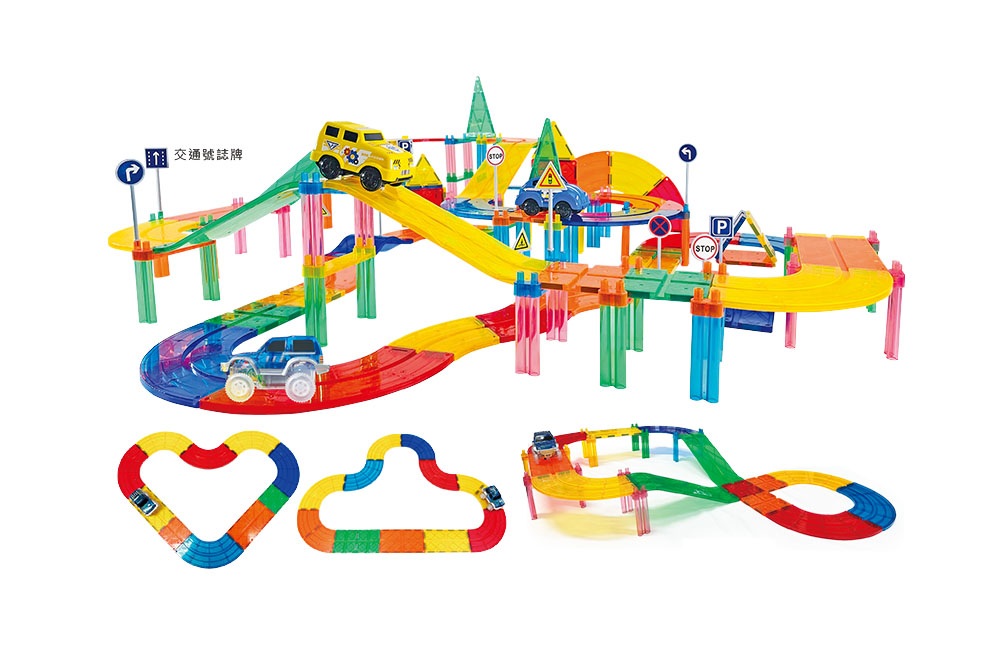 壓克力交通磁力片(155pcs/盒)
