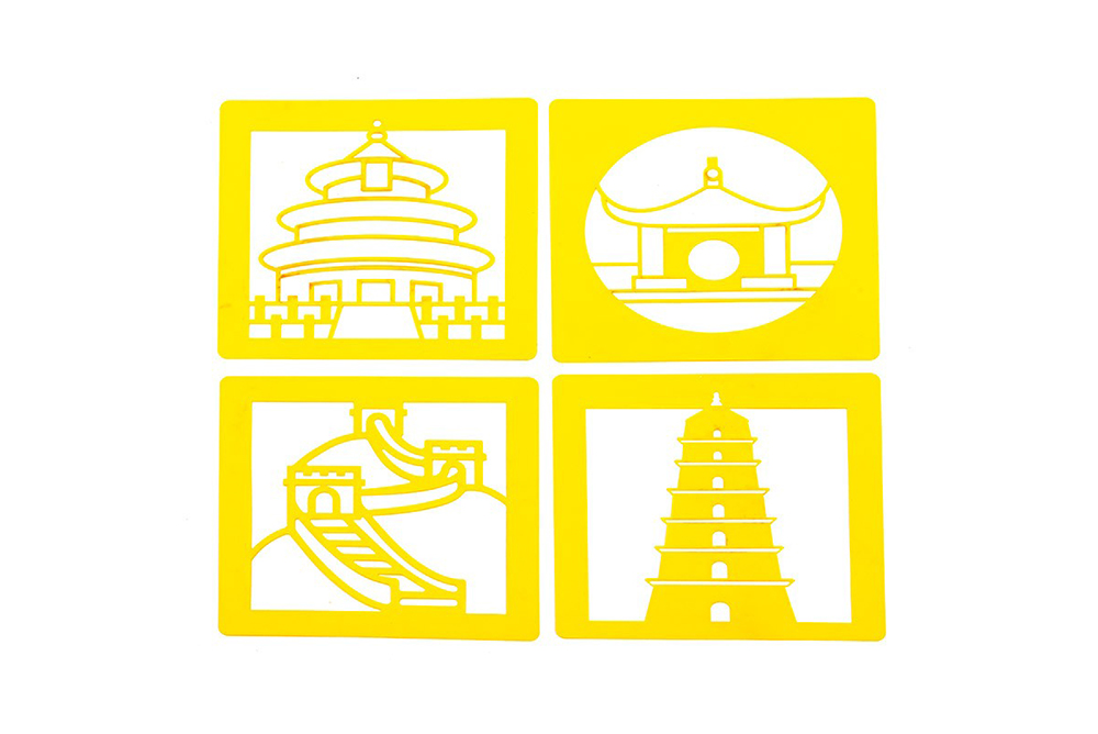 模型畫板 - 古代建築