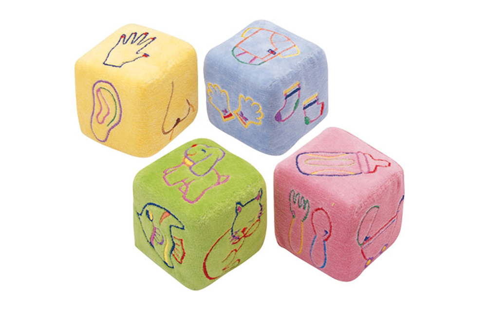 幼兒學習布方塊